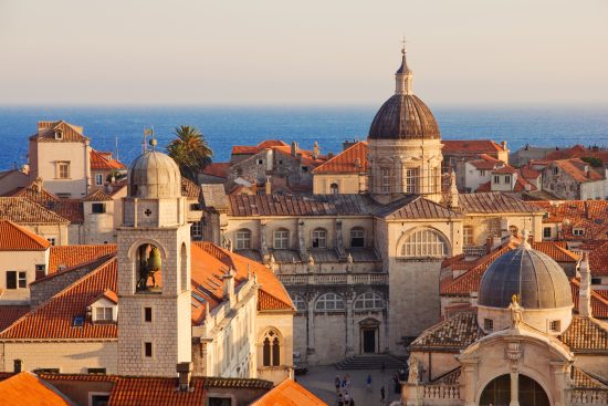 The beautiful Dubrovnik skyline