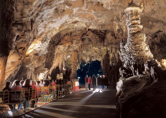Visiting Postonja Caves in Slovenia