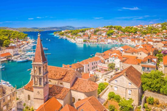 Milna, a picturesque traditional fishing village on Brac Island.